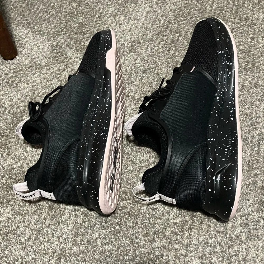 Kuru Atom Black and Pink Athletic Sneakers - Picture 5 of 11